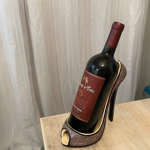 Accents High Heel Wine Bottle Holder Poshmark